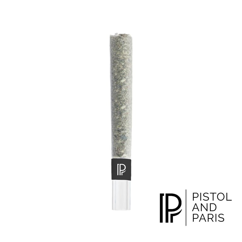 Lindsay OG Bubble Hash Infused indica joint by Pistol and Paris
