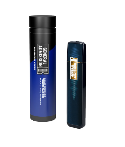Tiger Blood 1 g liquid diamond all-in-one vape by General Admission